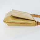 LOUIS VUITTON Monogram Vernis Thompson Street Bag Beige M91301 LV Auth bs30695-3