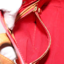 LOUIS VUITTON Monogram Vernis Reade PM Hand Bag Red Rouge M91088 LV Auth bs30698-23