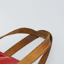 LOUIS VUITTON Monogram Vernis Reade PM Hand Bag Red Rouge M91088 LV Auth bs30698-14
