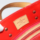 LOUIS VUITTON Monogram Vernis Reade PM Hand Bag Red Rouge M91088 LV Auth bs30699-18