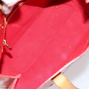 LOUIS VUITTON Monogram Vernis Reade PM Hand Bag Red Rouge M91088 LV Auth bs30699-11