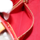 LOUIS VUITTON Monogram Vernis Reade PM Hand Bag Red Rouge M91088 LV Auth bs30699-22