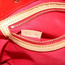 LOUIS VUITTON Monogram Vernis Reade PM Hand Bag Red Rouge M91088 LV Auth bs30699-12