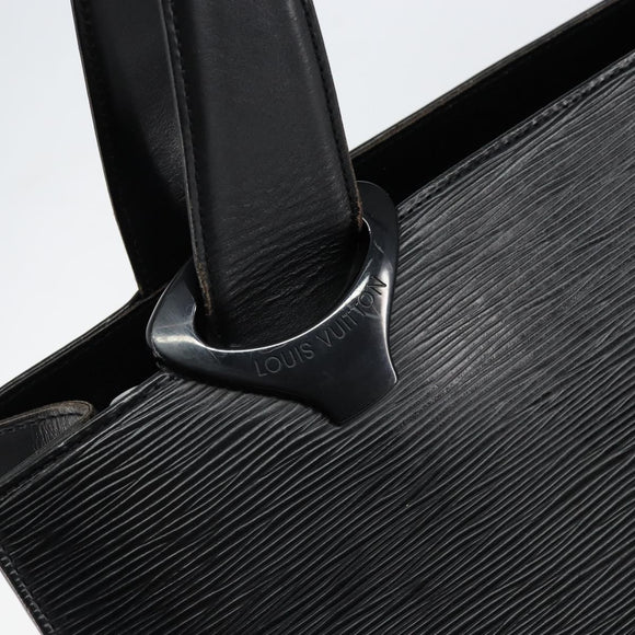 LOUIS VUITTON Epi Gemo Tote Bag Black M52452 LV Auth bs30701