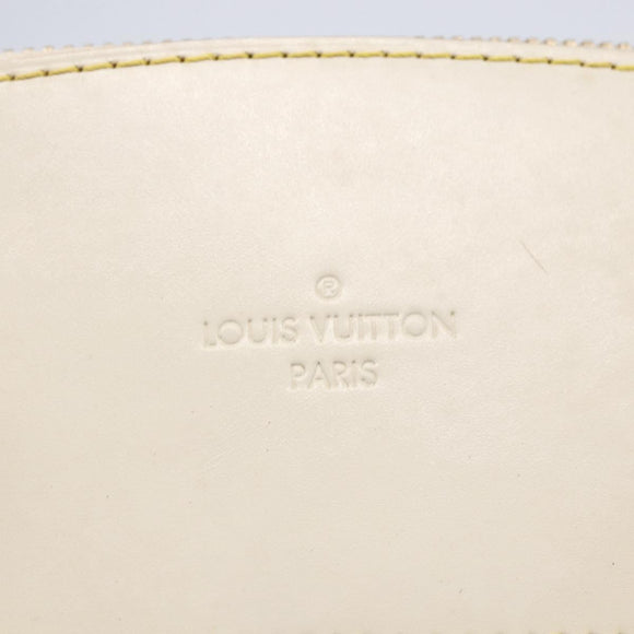 LOUIS VUITTON Suhari Rock It PM Hand Bag White M91887 LV Auth bs30703