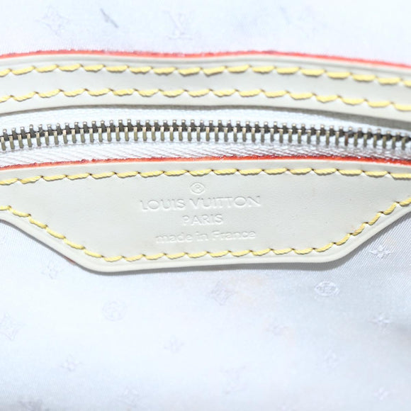 LOUIS VUITTON Suhari Rock It PM Hand Bag White M91887 LV Auth bs30703