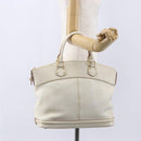 LOUIS VUITTON Suhari Rock It PM Hand Bag White M91887 LV Auth bs30703-25