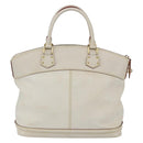 LOUIS VUITTON Suhari Rock It PM Hand Bag White M91887 LV Auth bs30703-2