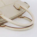 LOUIS VUITTON Suhari Rock It PM Hand Bag White M91887 LV Auth bs30703-7