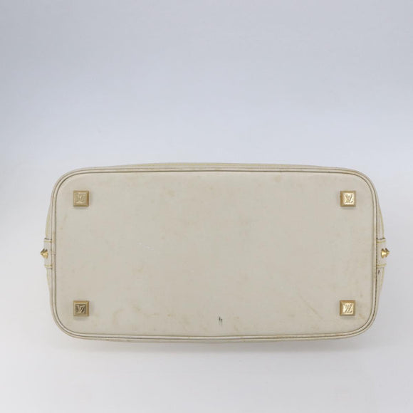 LOUIS VUITTON Suhari Rock It PM Hand Bag White M91887 LV Auth bs30703