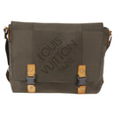 LOUIS VUITTON Damier Geant Roux Shoulder Bag Tail M93077 LV Auth bs30705-13