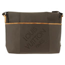 LOUIS VUITTON Damier Geant Roux Shoulder Bag Tail M93077 LV Auth bs30705-2