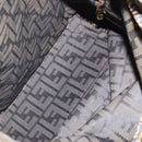 FENDI Zucca Canvas Hand Bag Black Brown Auth bs30706-11