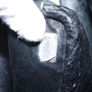 CHANEL COCO Mark Tote Bag Caviar Skin Black Gold CC Auth bs30707-20