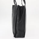 CHANEL COCO Mark Tote Bag Caviar Skin Black Gold CC Auth bs30707-4