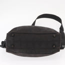 CHANEL New Travel line Hand Bag Nylon 2way Black CC Auth bs30708-5