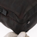 CHANEL New Travel line Hand Bag Nylon 2way Black CC Auth bs30708-18