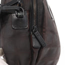 CHANEL New Travel line Hand Bag Nylon 2way Black CC Auth bs30708-10