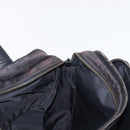 CHANEL New Travel line Hand Bag Nylon 2way Black CC Auth bs30708-20