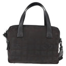CHANEL Neue Reiselinie Handtasche Nylon 2way Schwarz CC Auth bs30708-13