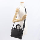 CHANEL New Travel line Hand Bag Nylon 2way Black CC Auth bs30708-24