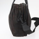 CHANEL New Travel line Hand Bag Nylon 2way Black CC Auth bs30708-4