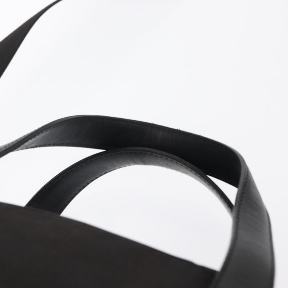 CHANEL New Travel line Hand Bag Nylon 2way Black CC Auth bs30708