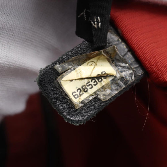 CHANEL New Travel Line Tote Bag Nylon Black Silver CC Auth bs30710