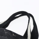 CHANEL New Travel Line Tote Bag Nylon Black Silver CC Auth bs30710-8