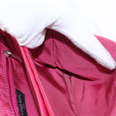 CHANEL Choco Bar Chain Hand Bag Lamb Skin Pink Silver CC Auth bs30713V-24