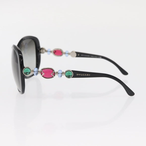 BVLGARI Sunglasses plastic Black Auth bs30715