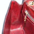 CHANEL Chain Shoulder Bag Lamb Skin Black Gold CC Auth bs30716-20