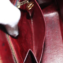 CHANEL Chain Shoulder Bag Lamb Skin Black Gold CC Auth bs30716-23