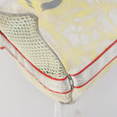 CHANEL Sports Line Shoulder Bag Vinyl White Silver CC Auth bs30721-15