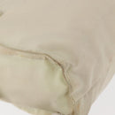 PRADA Hand Bag Nylon White Silver Auth bs30724-15