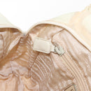 PRADA Hand Bag Nylon White Silver Auth bs30724-21