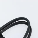 PRADA Hand Bag Nylon Leather Black Gold Auth bs30725-8