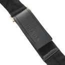 PRADA Shoulder Bag Nylon Black Silver Auth bs30726-14
