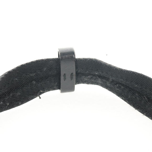 PRADA Shoulder Bag Nylon Black Silver Auth bs30726