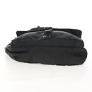 PRADA Shoulder Bag Nylon Black Silver Auth bs30726-6