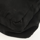 PRADA Shoulder Bag Nylon Black Silver Auth bs30726-17