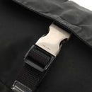 PRADA Shoulder Bag Nylon Black Silver Auth bs30726-22