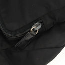 PRADA Shoulder Bag Nylon Black Silver Auth bs30726-24