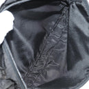 PRADA Shoulder Bag Nylon Black Silver Auth bs30726-11