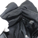 PRADA Shoulder Bag Nylon Black Silver Auth bs30726-30