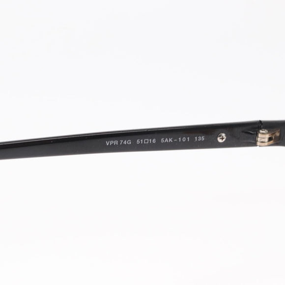 PRADA Glasses plastic Black Auth bs30729