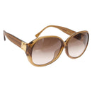 LOUIS VUITTON Supson Oversized Sunglasses plastic Brown Z0283E LV Auth bs30730-1