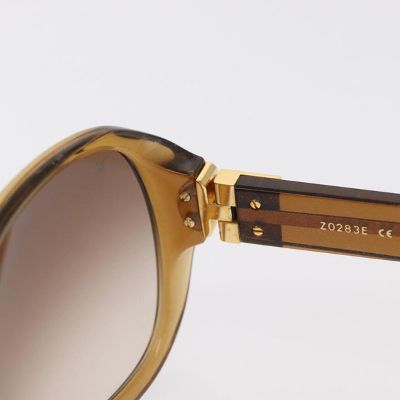 LOUIS VUITTON Supson Oversized Sunglasses plastic Brown Z0283E LV Auth bs30730