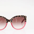 DOLCE&GABBANA Sunglasses plastic Pink Auth bs30732-5