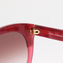 DOLCE&GABBANA Sunglasses plastic Pink Auth bs30732-9